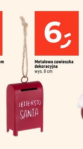 Zawieszka metalowa promocja w Dealz