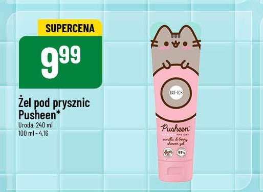 Żel pod prysznic pusheen Bi-es promocja w POLOmarket