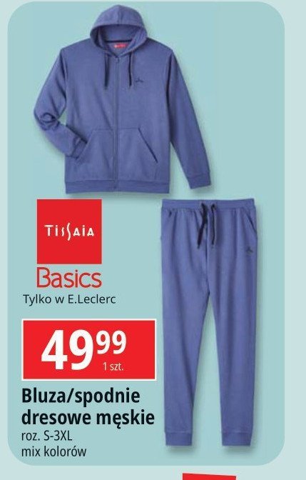 Bluza męska dresowa s-3xl Tissaia promocja