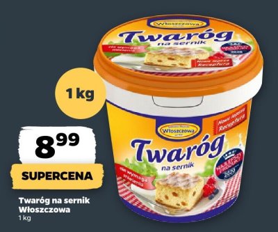 Twaróg na sernik promocja w Netto