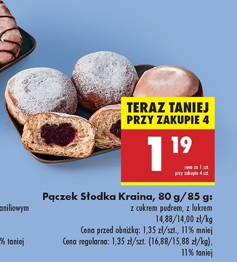 Pączek z lukrem Słodka kraina promocja