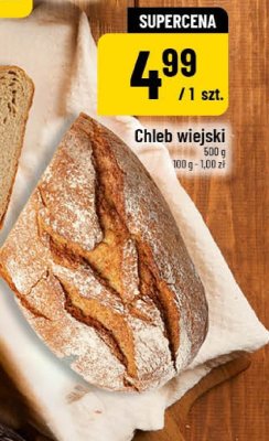 Chleb wiejski promocja w POLOmarket