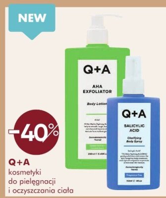 Kosmetyki Q+A promocja w Super-Pharm