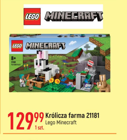 Klocki 21181 Lego minecraft promocja