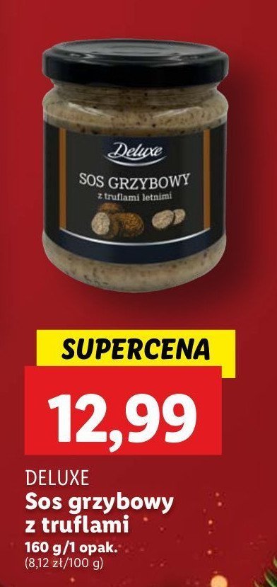 Sos grzybowy z truflami Deluxe promocja