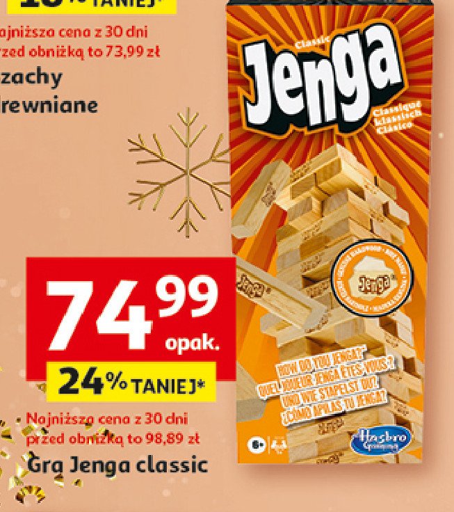 Jenga Hasbro promocja