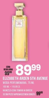 Perfumy Elizabeth Arden 5th Avenue promocja w Drogerie Natura