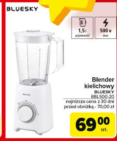 Blender bbl500-20 Bluesky promocja w Carrefour Market