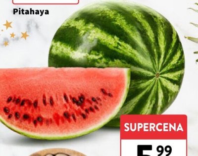 Arbuz czerwony luz Intermarche promocja w Intermarche