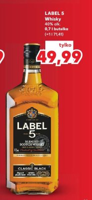 Whisky blended scotch promocja w Kaufland
