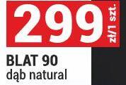 Blat BRUNO BLAT 90 dąb natural kolor biały promocja w Merkury Market