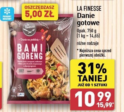 Danie na patelnię bami goreng La finesse promocja