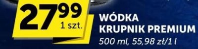 Wódka Krupnik Premium promocja w Euro Sklep