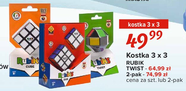 Kostki rubika duo promocja