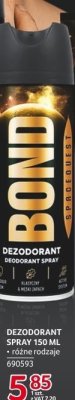 Dezodorant Bond spray 150 ml promocja w Selgros