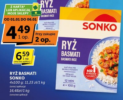 Ryż basmati Sonko promocja w ABC