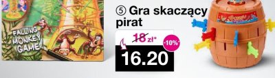 Gra skaczący pirat promocja w Woolworth