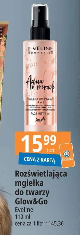 Mgie艂ka do twarzy nude EVELINE AQUA MIRACLE promocja
