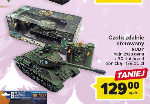 Czo艂g zdalnie sterowany rudy rc promocja