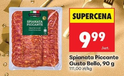 Spinata Piccante Gusto Bello promocja w Biedronka