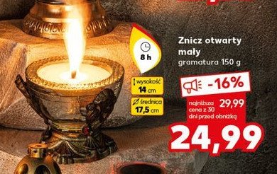 Znicz otwarty mały 8 h promocja