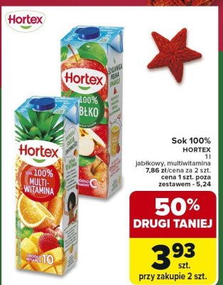 Sok 100% multiwitamina promocja w Carrefour