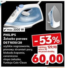 Żelazko parowe dst1030/20 Philips promocja