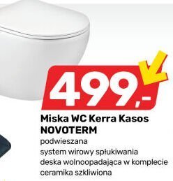 Miska WC Kerra Kasos NOVOTERM promocja w Bricomarche