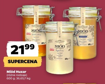 Miód 600 g, różne rodzaje promocja w Netto