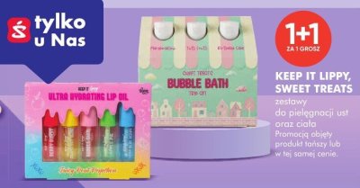 Zestawy do pielęgnacji ust oraz ciała KEEP IT LIPPY, SWEET TREATS promocja w Super-Pharm