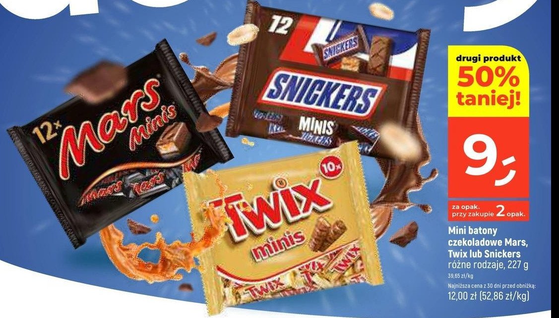 Batony Twix minis promocja