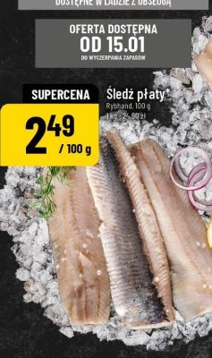 Śledź płaty promocja w POLOmarket