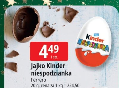 Czekolada Kinder Niespodzianka promocja w Leclerc