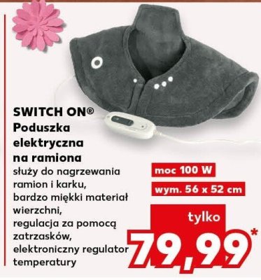 Poduszka elektryczna na ramiona promocja w Kaufland