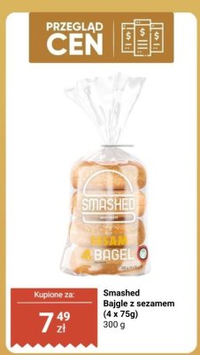 Bajgle z sezamem (4 x 75g)  promocja w Biedronka