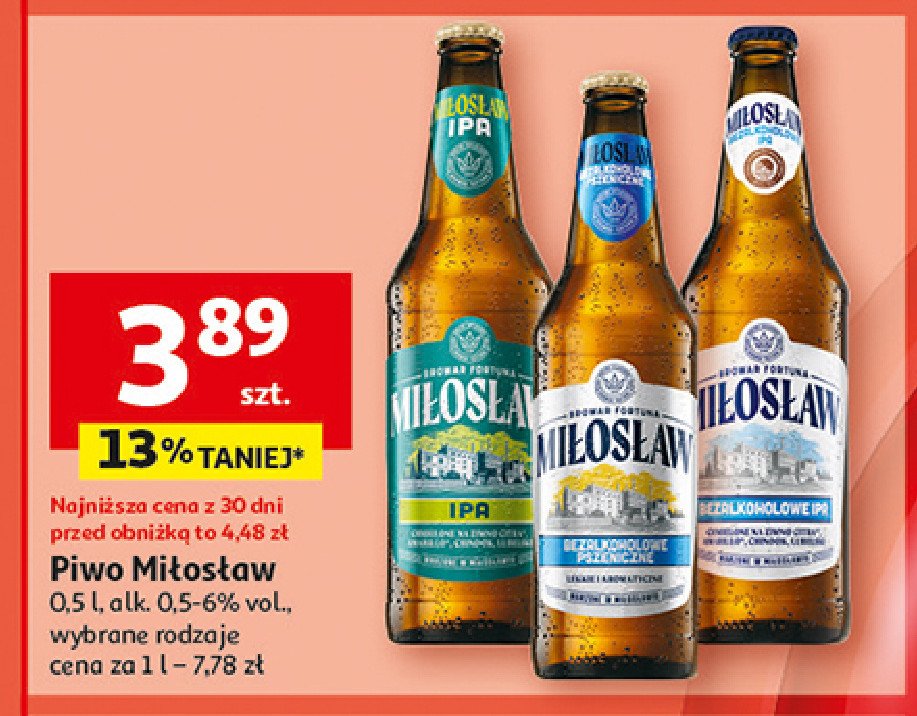 Piwo Miłosław ipa promocja