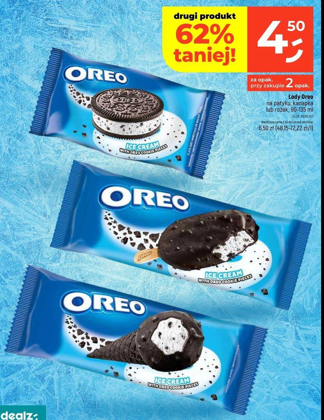 Rożek Oreo ice cream promocja