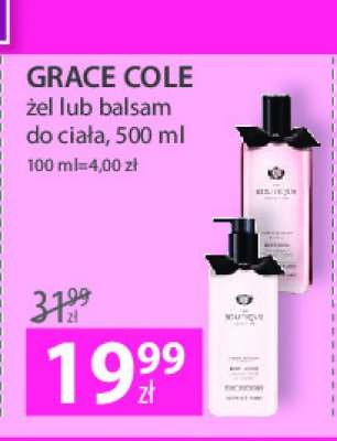 Balsam do cia艂a grejpfrut i limonka Grace cole boutique promocja