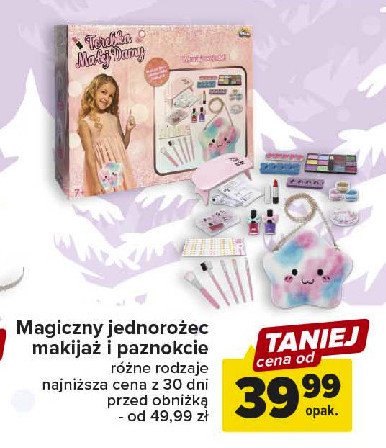 Magiczny jednoro偶ec makija偶 i paznokcie promocja