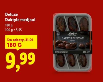 Daktyle medjoul promocja w Lidl
