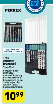 Brzeszczot do wyrzynaki Ferrex promocja