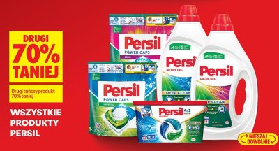 Produkty Persil DRUGI -70% promocja w Biedronka