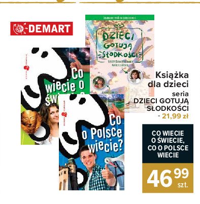 Dzieci gotują słodkości promocja