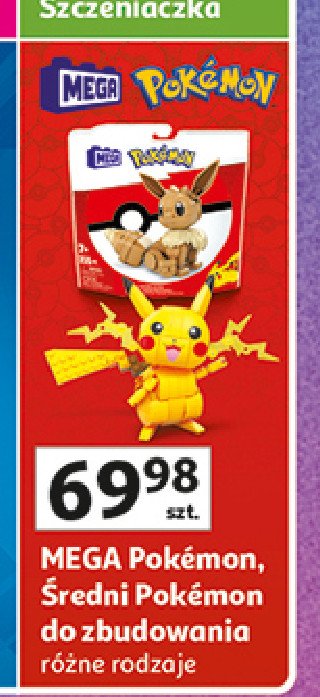 Pokemon do zbudowania promocja w Auchan