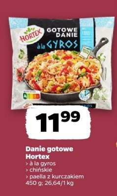 Danie gotowe paella z kurczakiem promocja w Netto