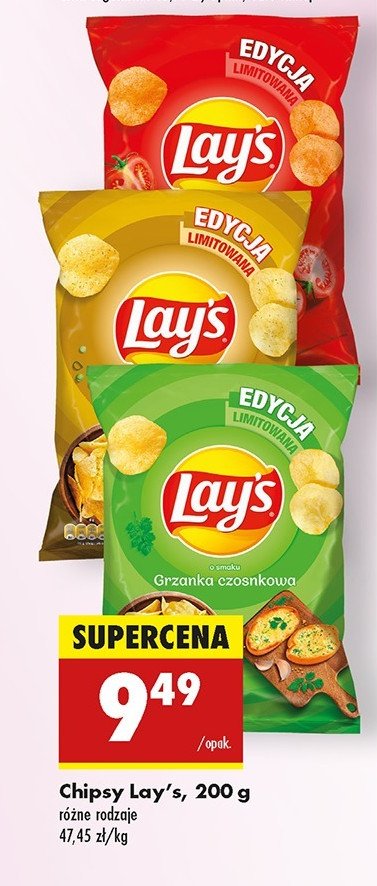 Chipsy słoneczny pomidor Lay's Frito lay lay's promocja