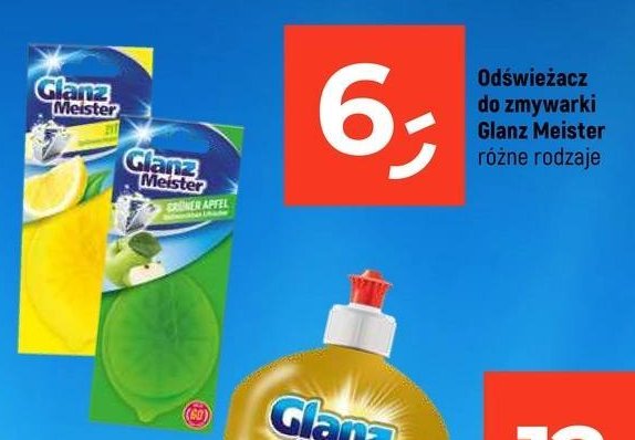 Odświeżacz do zmywarki jabłko Glanzmeister promocja w Dealz