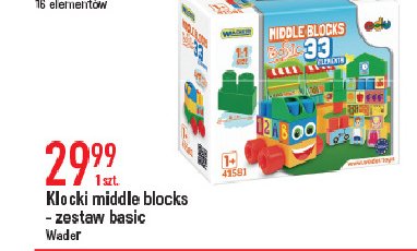 Klocki middle blocks Wader promocja