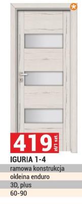 Drzwi IGURIA 1-4 ramowa konstrukcja promocja w Merkury Market