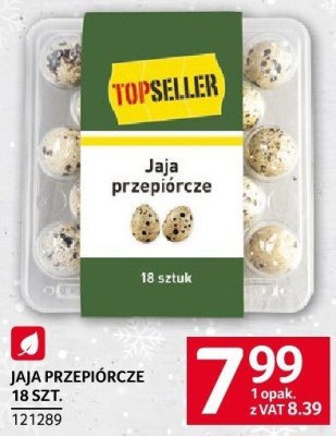 Jaja przepiórcze 18 szt. promocja w Selgros